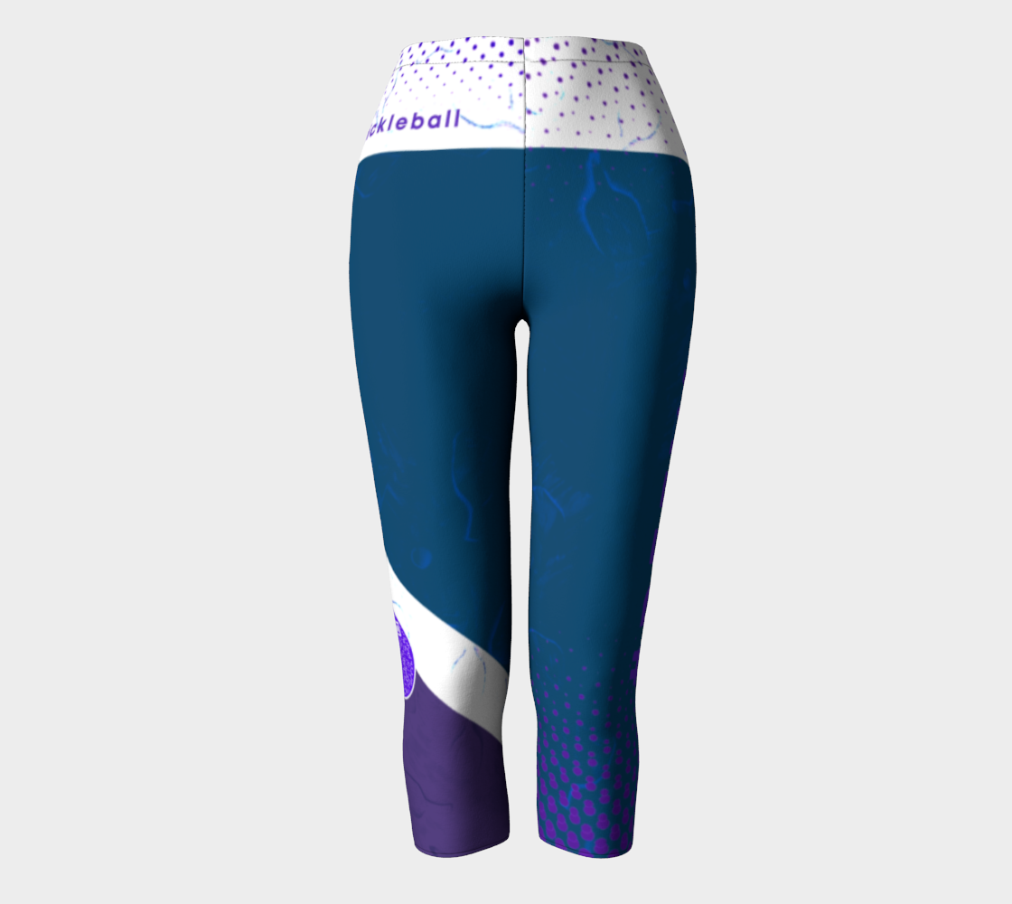 #PFFW Blue/Purple/White Pickleball  capris preview