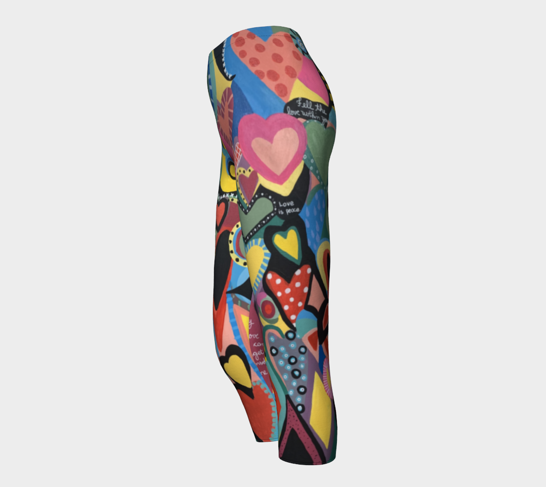 Ana's Hearts  (adult capris) preview #3