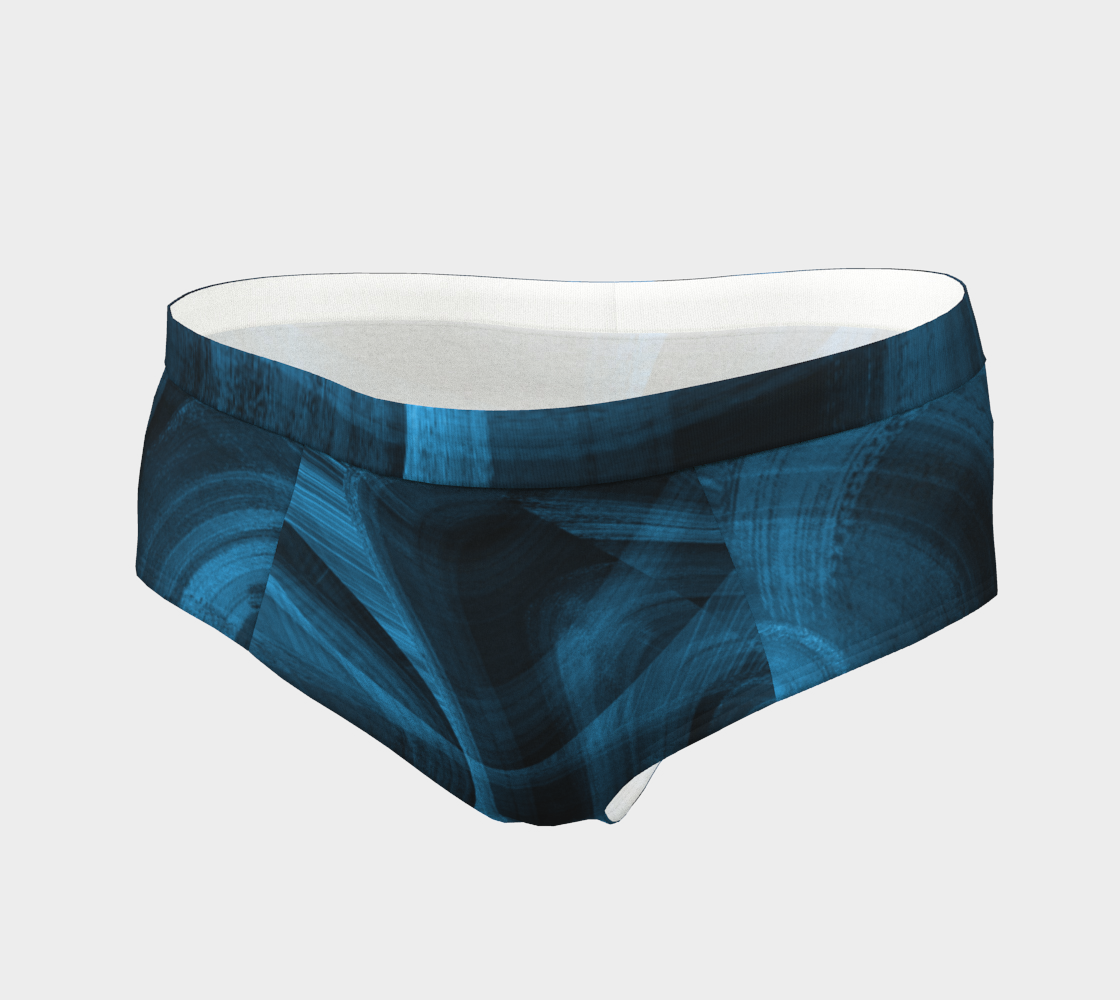 Bluish Black Hole Cheeky Briefs preview