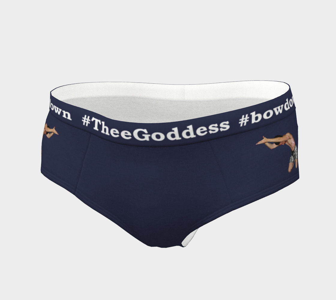 TheeGoddess Bowdown Irule Underwear (MIDNIGHT BLUE) preview