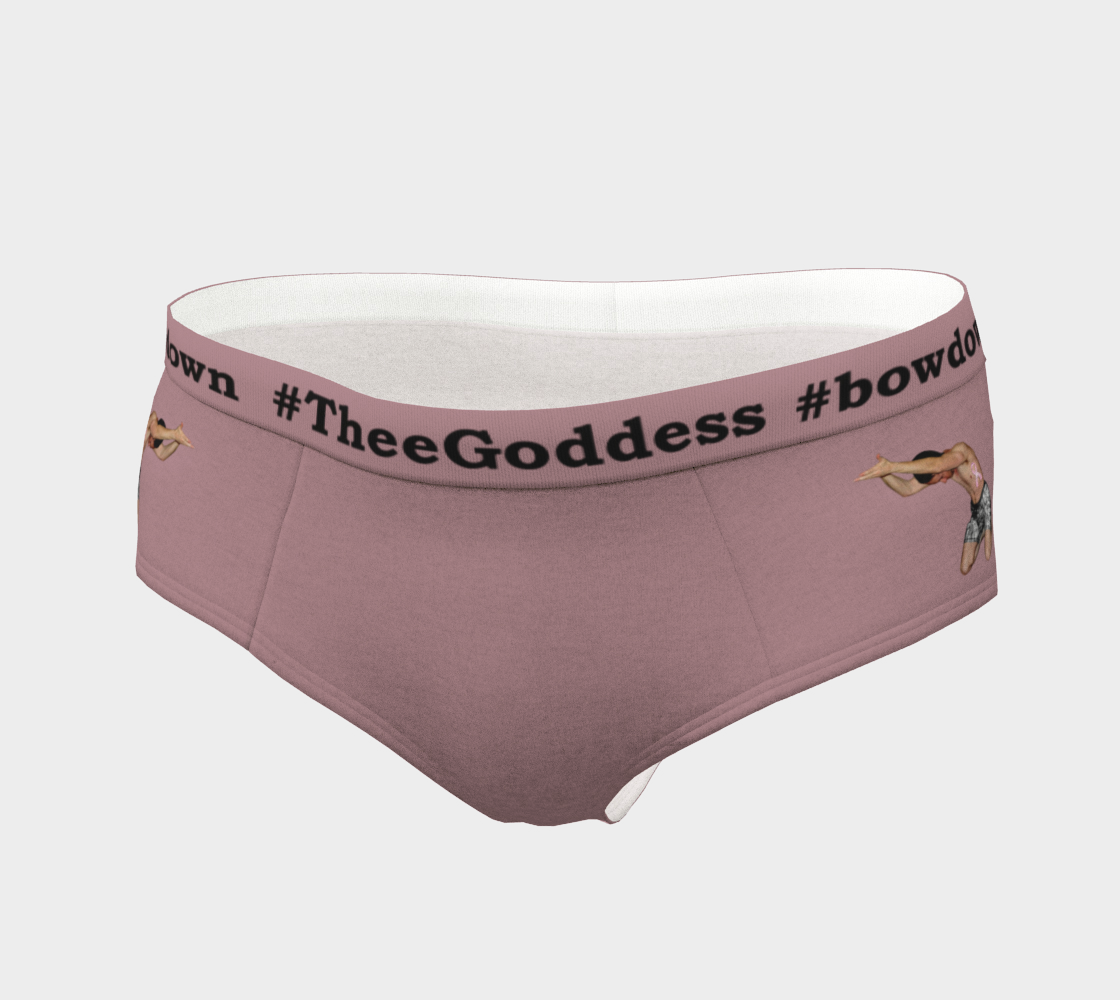 TheeGoddess Bowdown Irule Underwear (DUSTY ROSE) preview