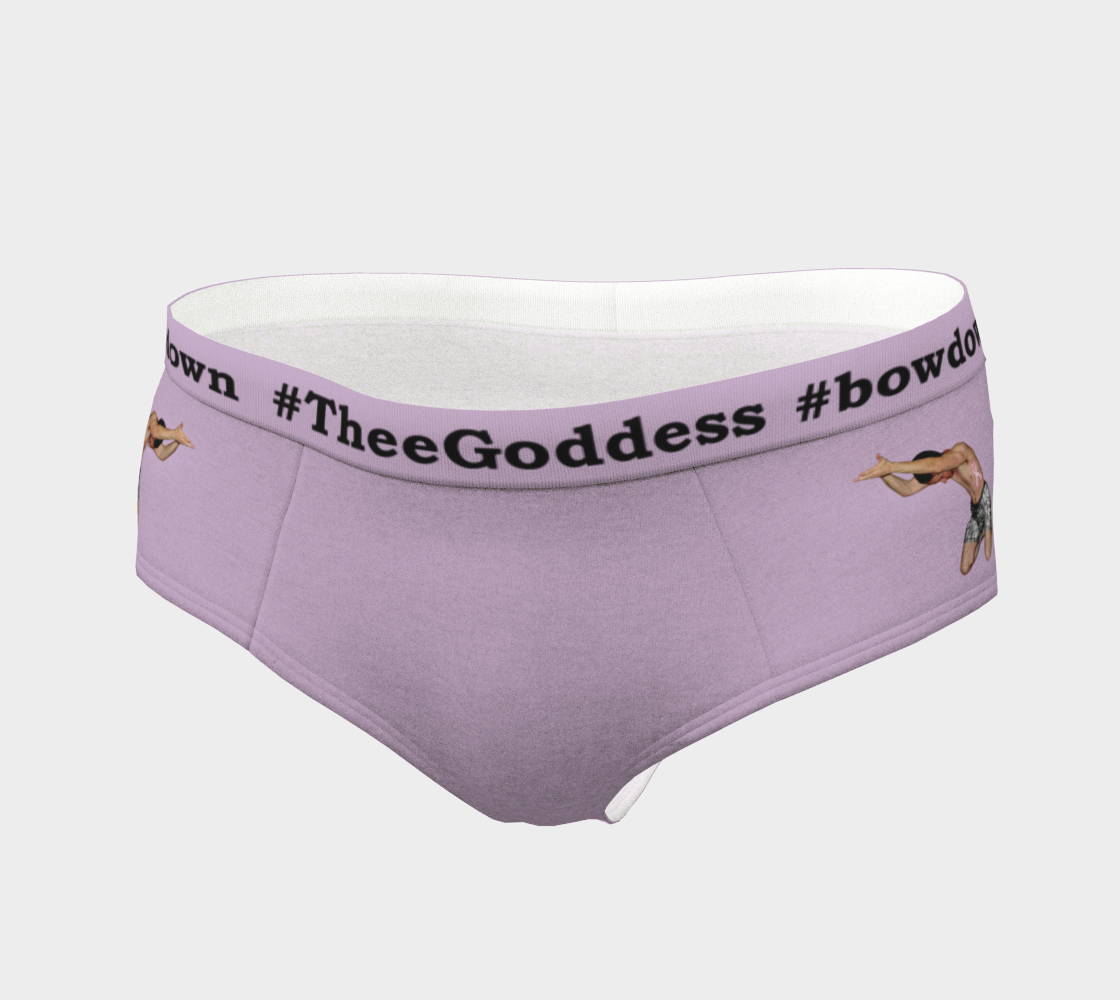 TheeGoddess Bowdown Irule Underwear (PALE PURPLE) preview