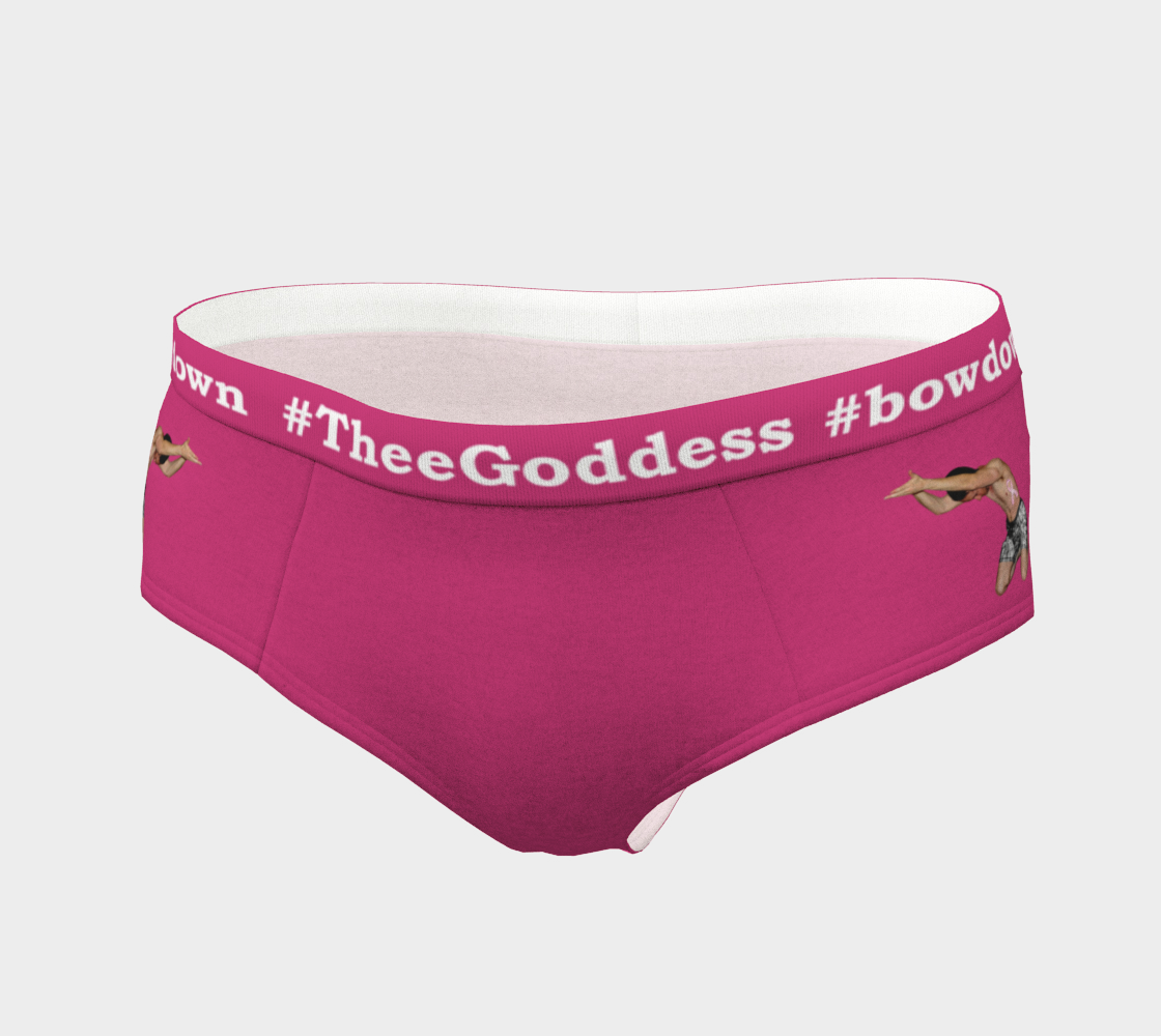 TheeGoddess Bowdown Irule Underwear (MAGENTA) preview