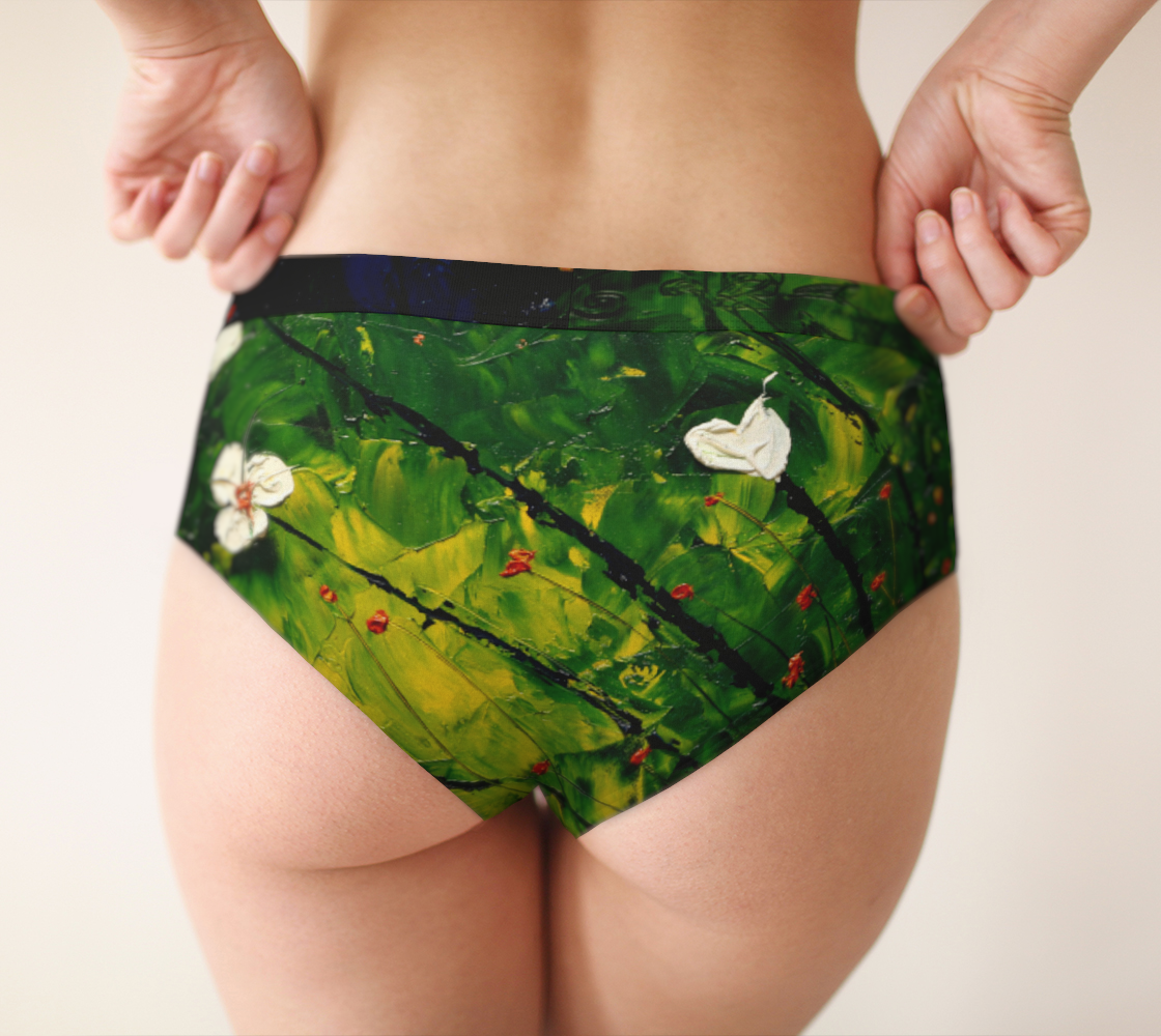 Panties White Flowers preview #2