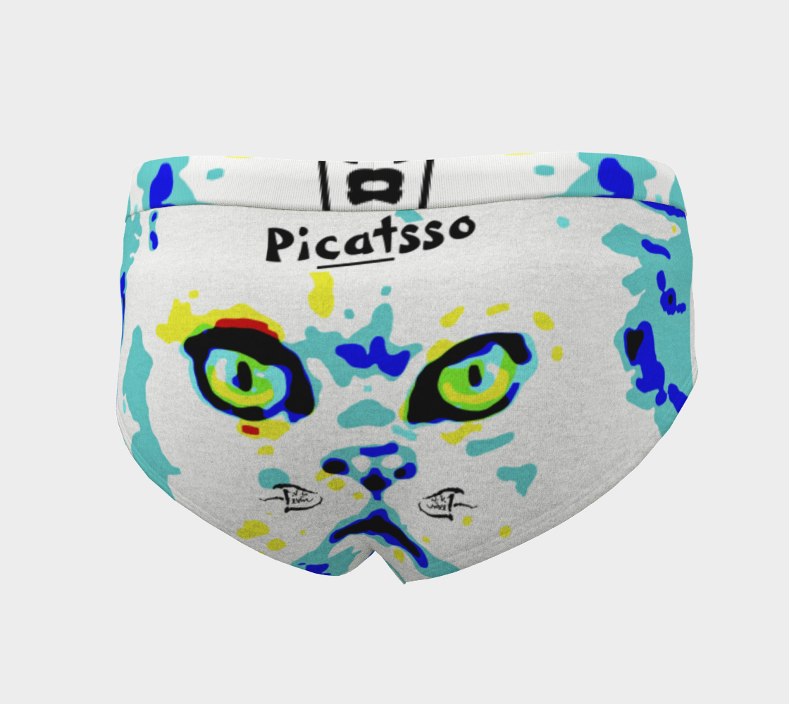 Picatsso / Official Crazy Catnip MEME ART Cheeky Briefs preview #4