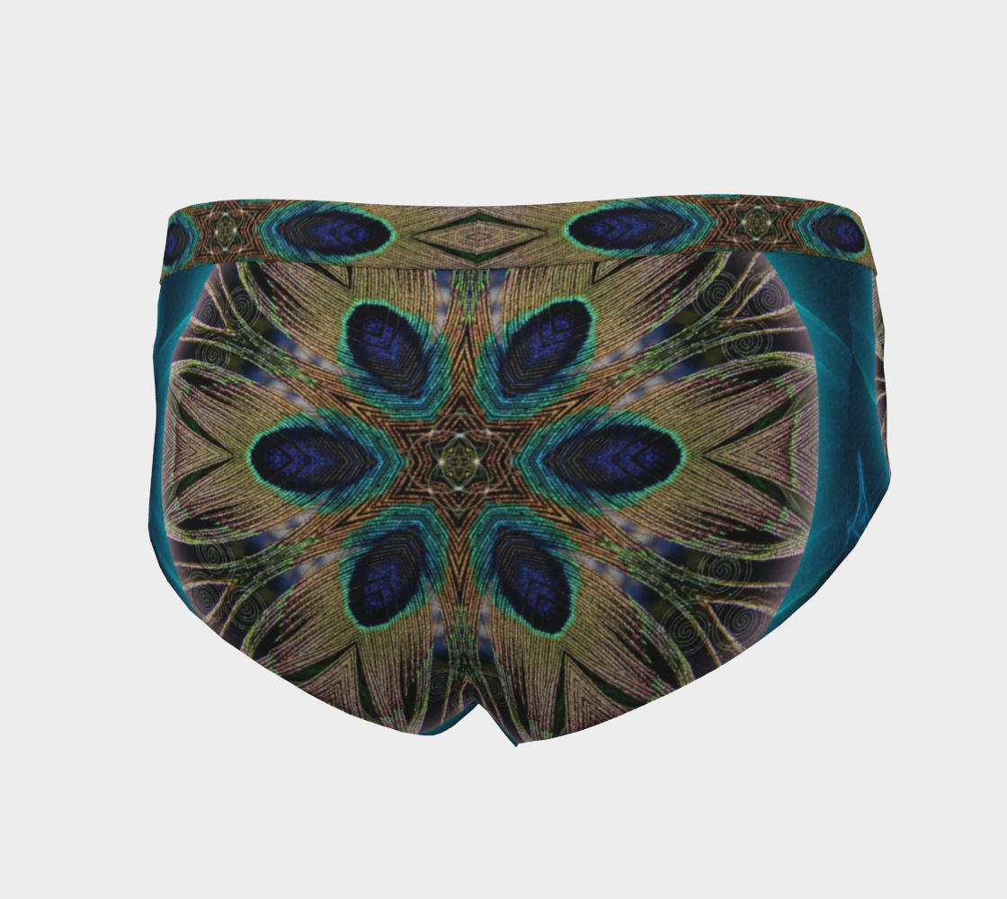 Peacock Power Cheeky Briefs preview #4