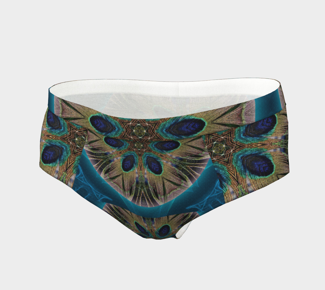 Peacock Power Cheeky Briefs preview