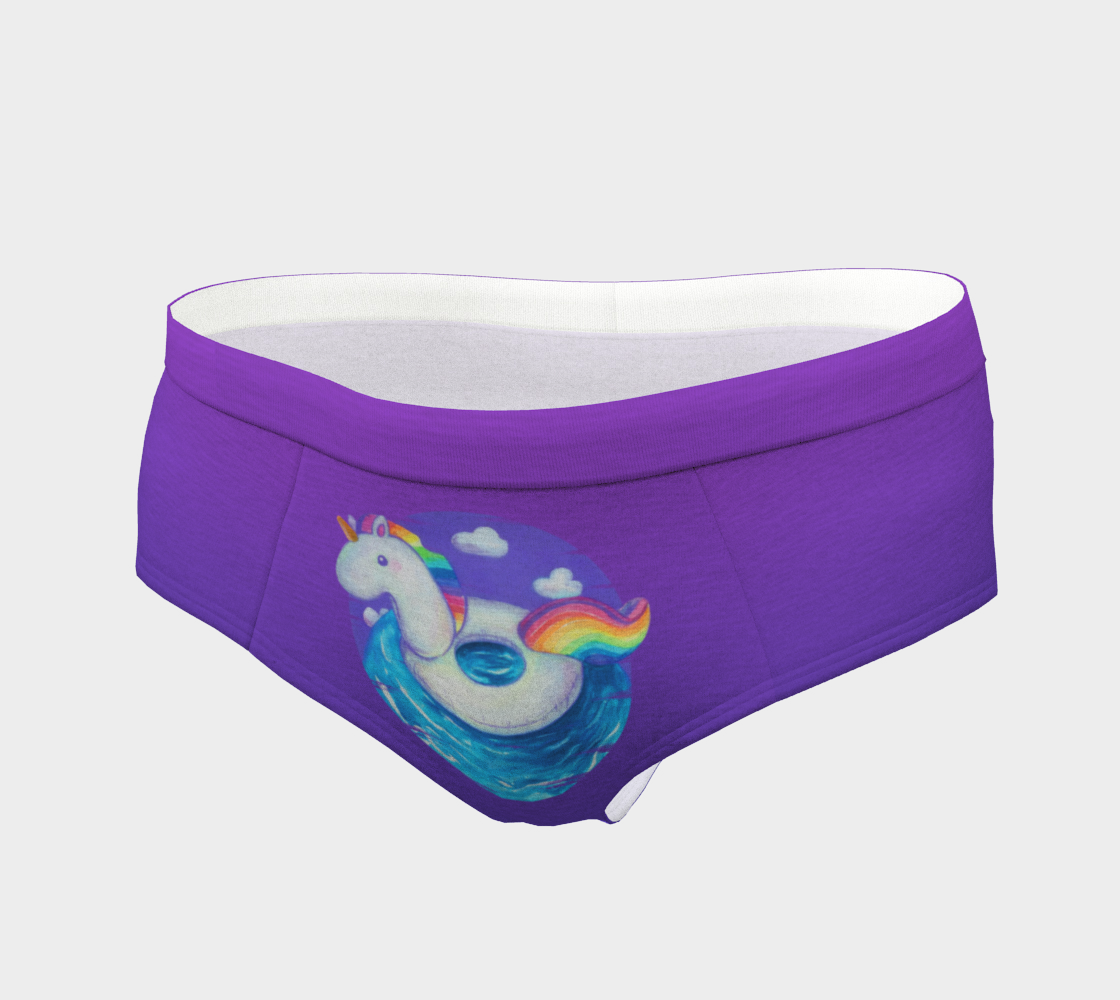 Unicorn Float Cheeky Briefs  preview