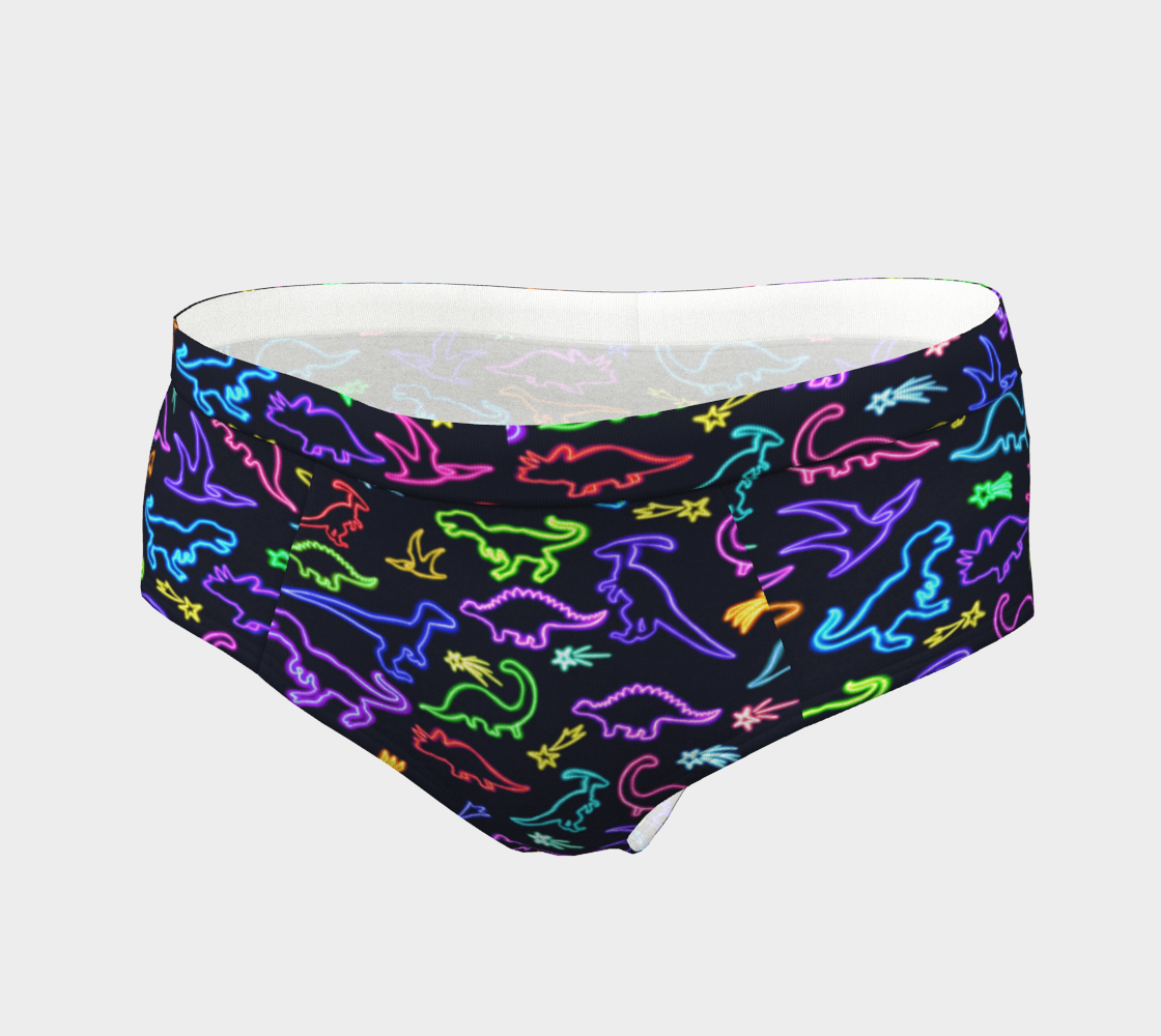 Neon Dinosaurs Cheeky Briefs  preview