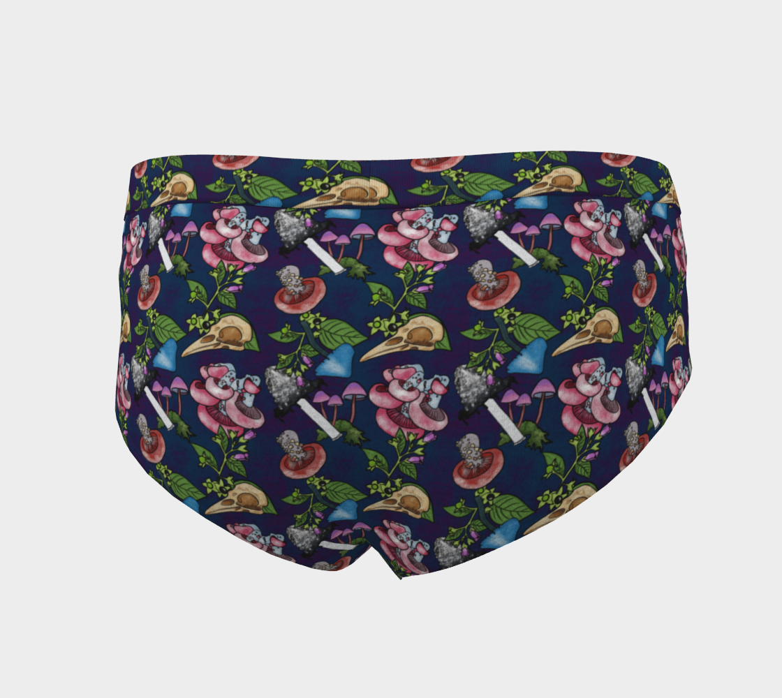 Botanist's Poisons Navy Panties preview #4