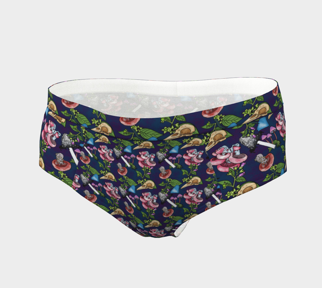 Botanist's Poisons Navy Panties preview #3