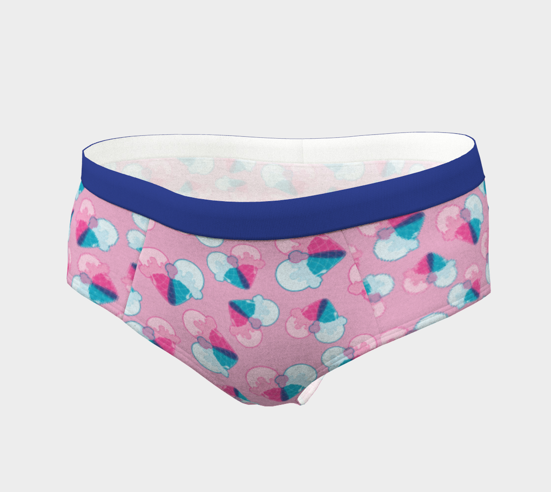Ice Cream Hearts Cheeky Briefs preview