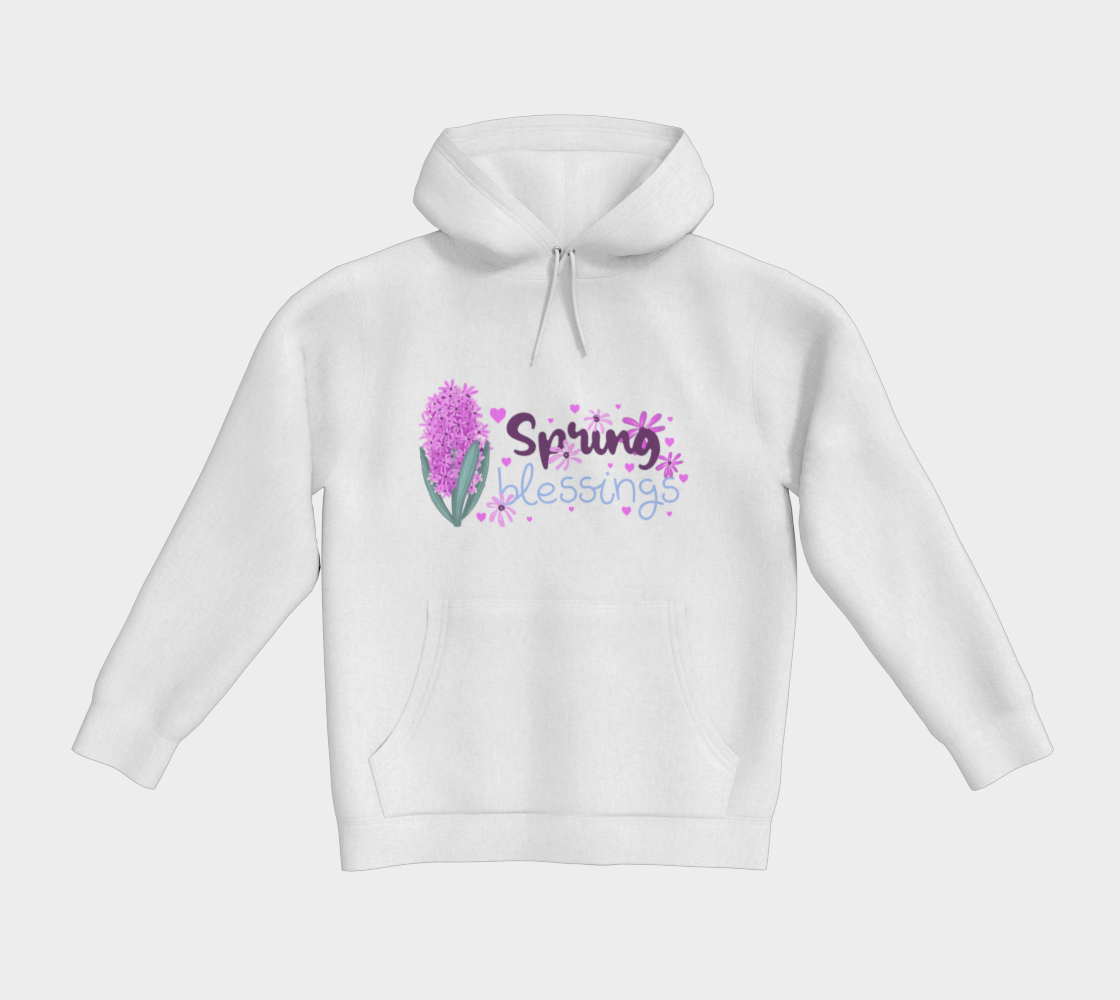 Spring blessings. Quote about spring. Hello spring. Hyacinth. preview