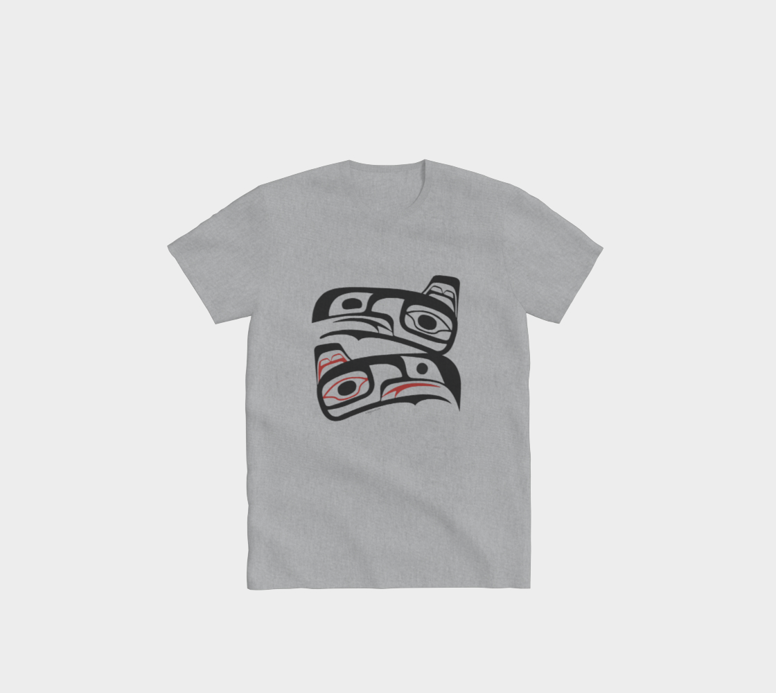 Tlingit Eagle Raven Regular Comfort Fit T-Shirt  preview #1