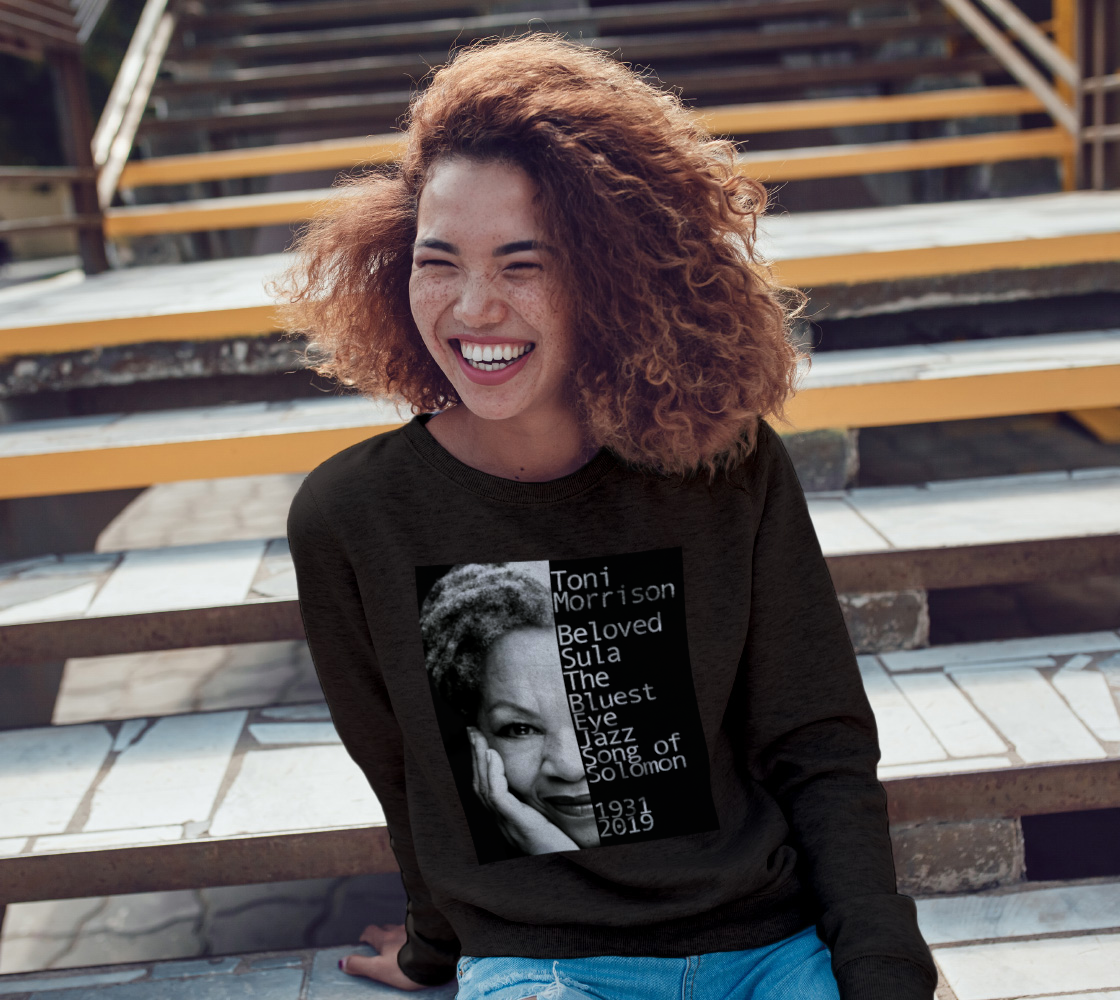 Toni Morrison Black Sweatshirt Miniature #4