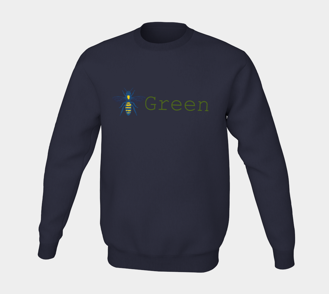 Aperçu de Bee Green Sweatshirt #5