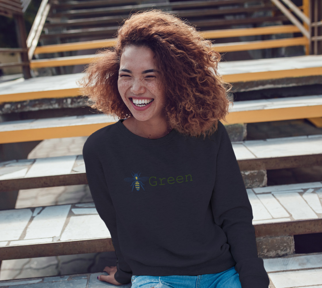 Aperçu de Bee Green Sweatshirt #3