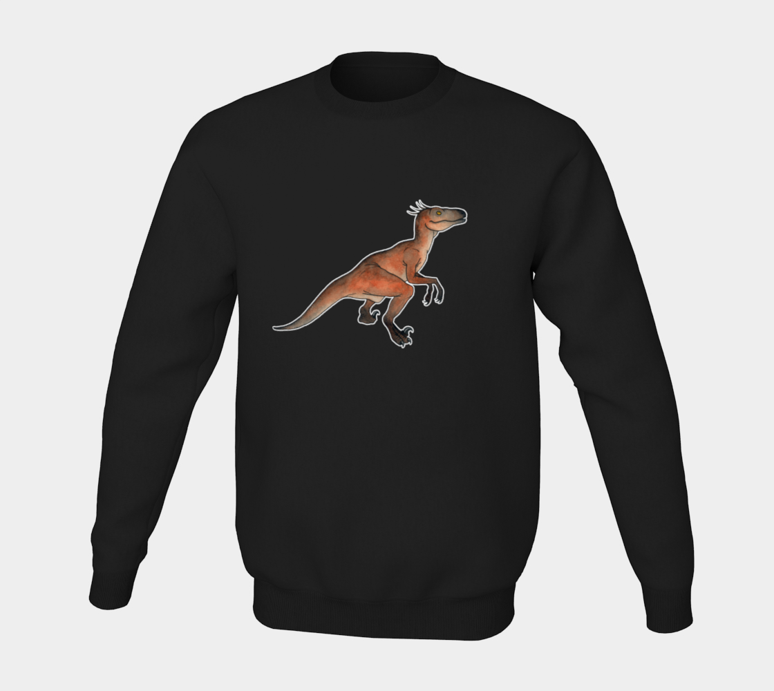 Velociraptor Crewneck Sweatshirt preview #5