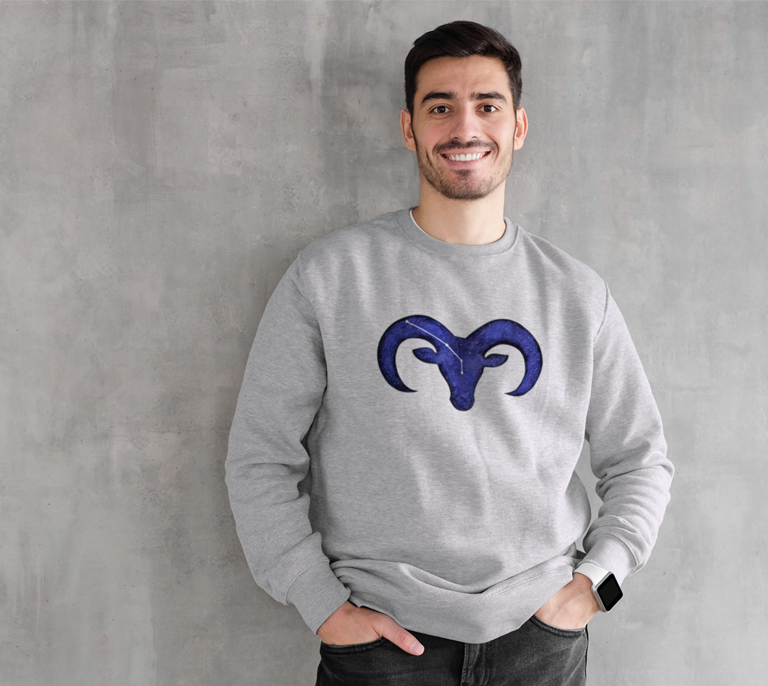 Astrological sign Aries constellation Crewneck Sweatshirt preview
