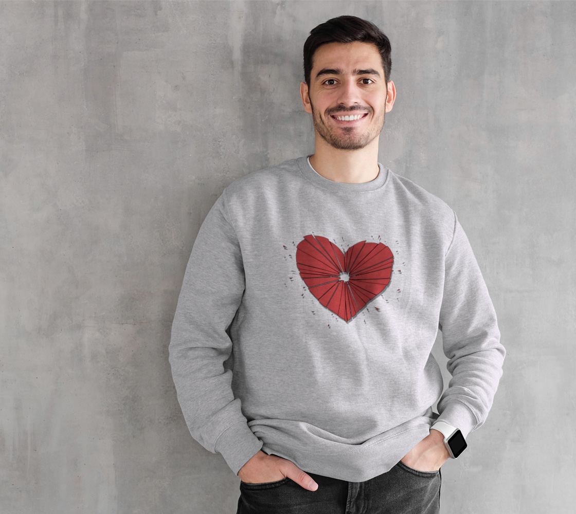 Heartshot Crewneck Sweatshirt preview