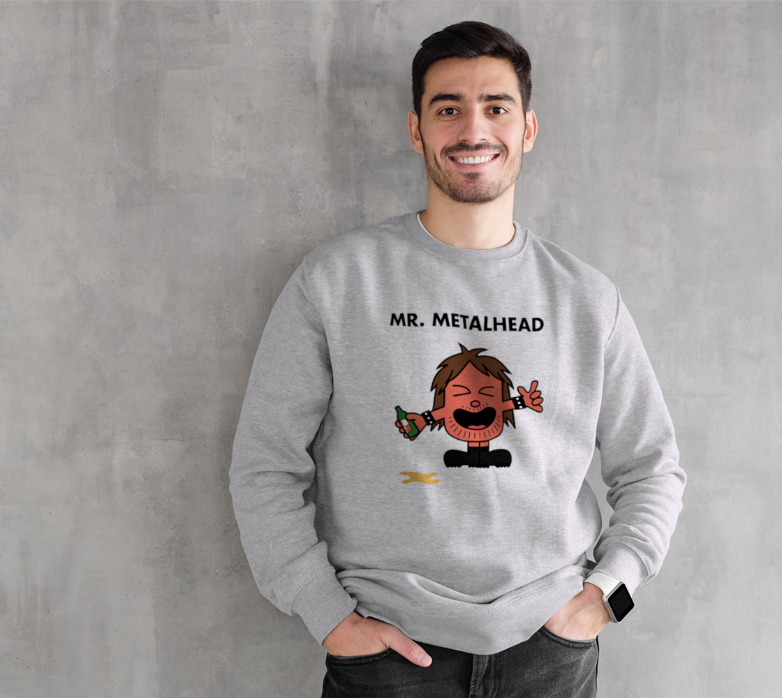 Mr. Metalhead Crewneck Sweatshirt preview