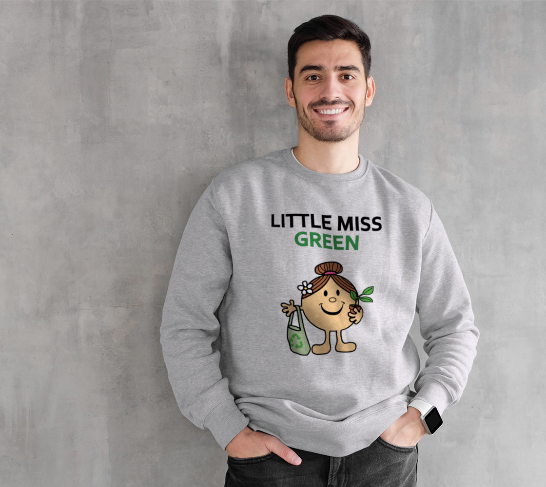Little Miss Green Crewneck Sweatshirt preview