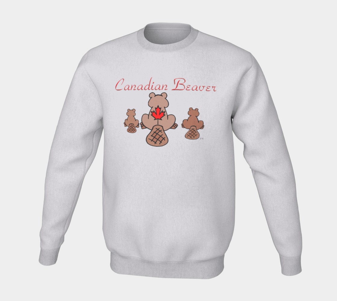 Canadian Beaver Sweatshirt preview #5