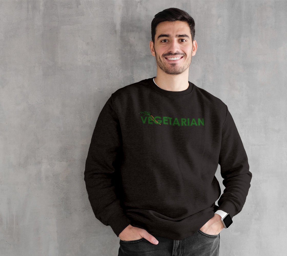 Vegetarian Sweatshirt preview #1