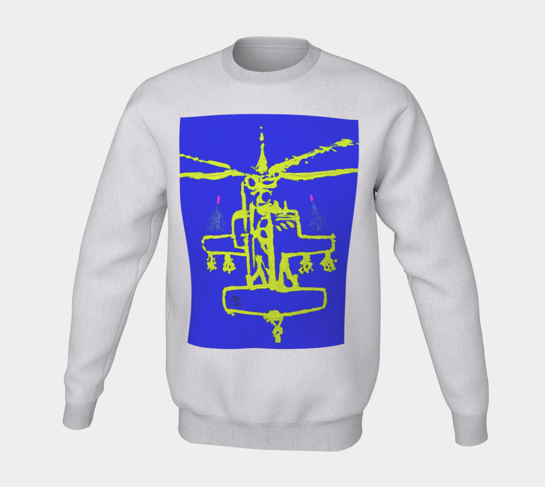 Apacheglygh Flashcard Tactical Crewneck preview #5