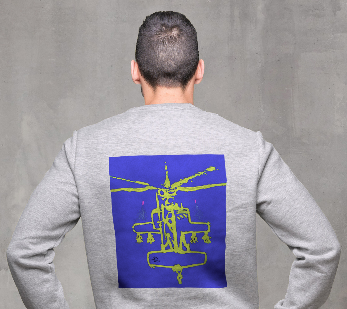Apacheglygh Flashcard Tactical Crewneck preview #2