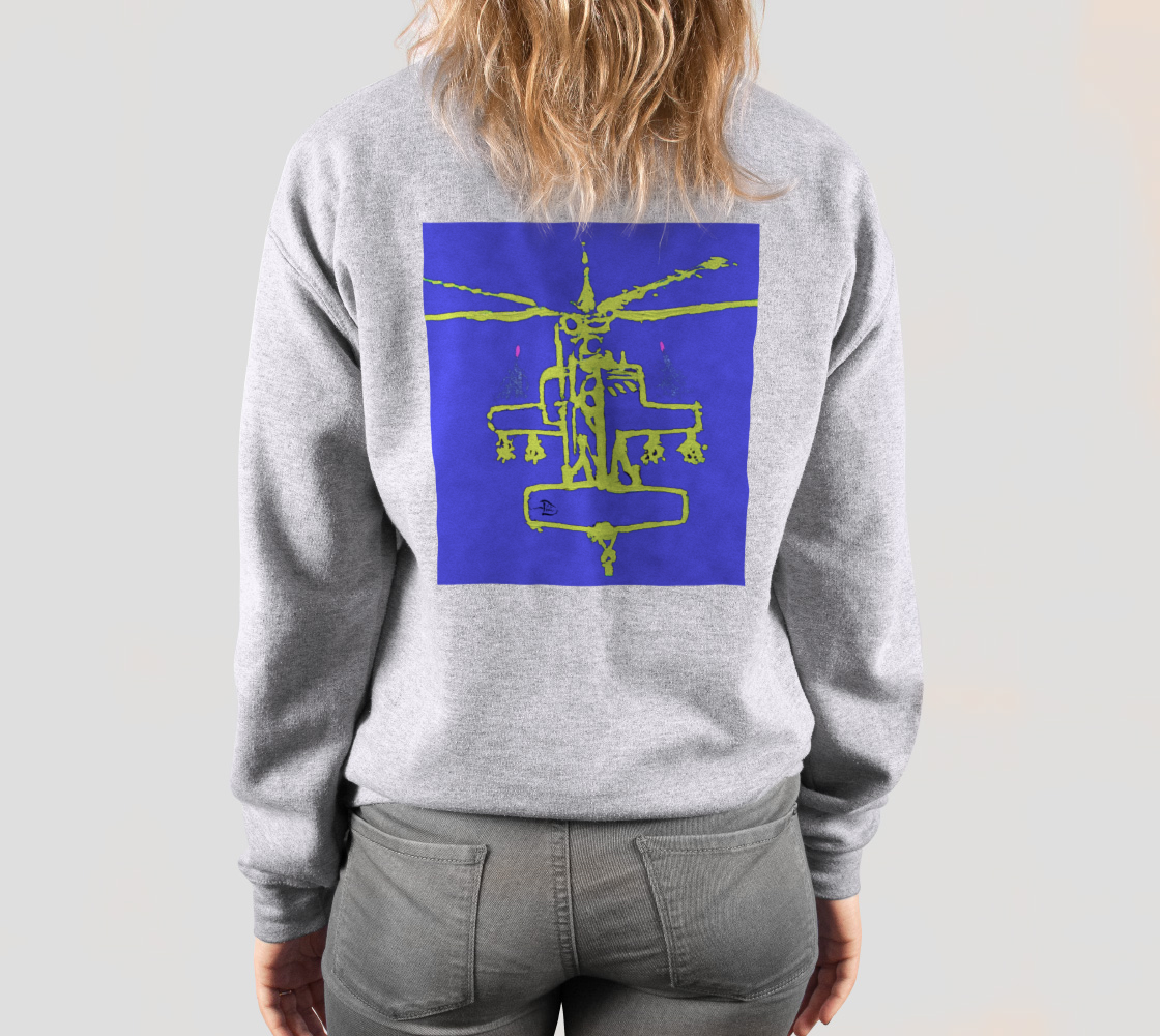Apacheglygh Flashcard Tactical Crewneck preview #4