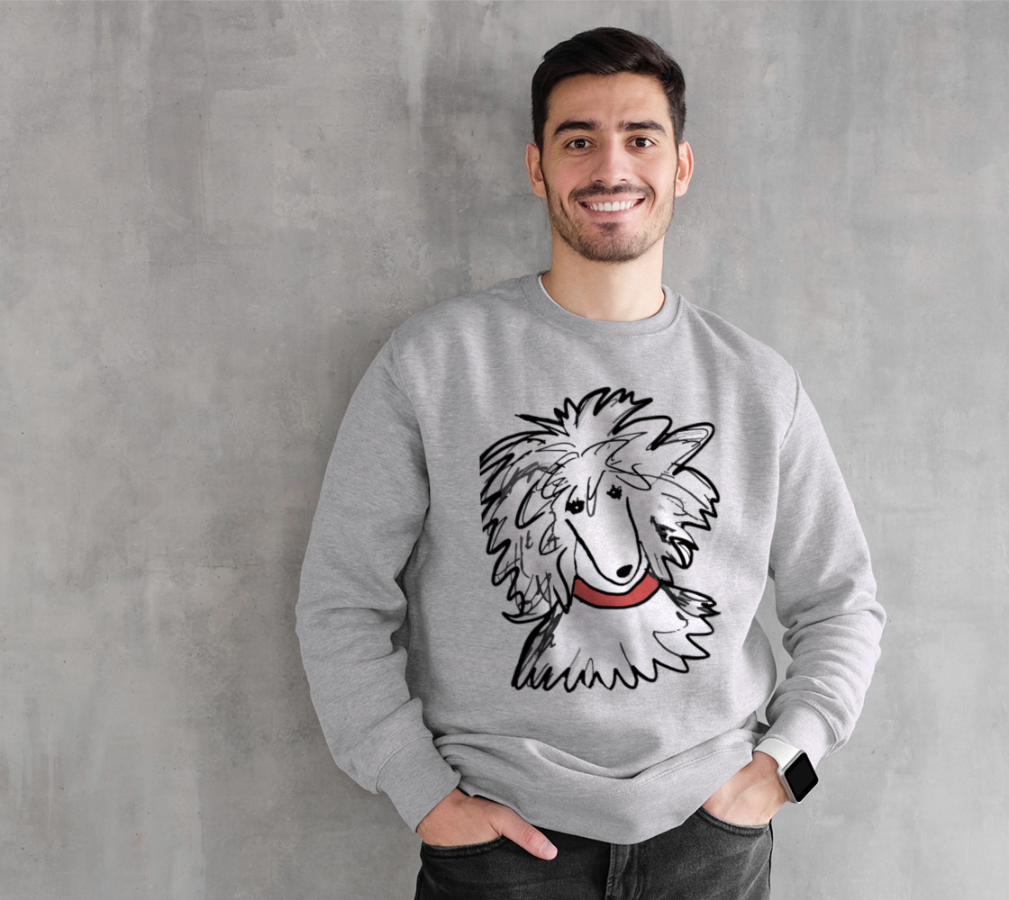 sergio poodle sweatshirt by Maureen preview