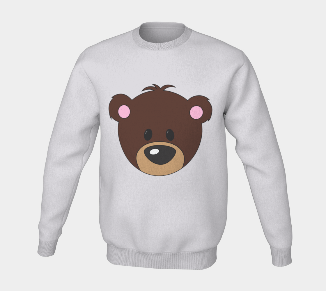 Aperçu de Buddy Bear Crewneck Sweatshirt #5