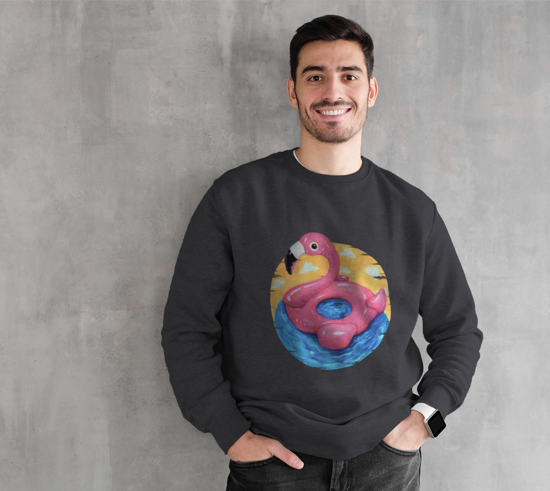 Flamingo Float Sweatshirt preview