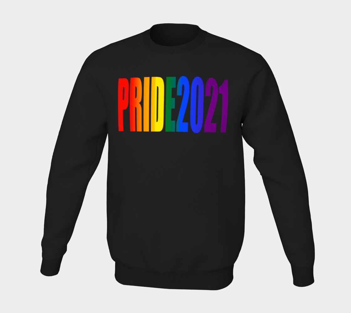 LGBT Rainbow Flag Typography Gay Pride 2021 preview #5