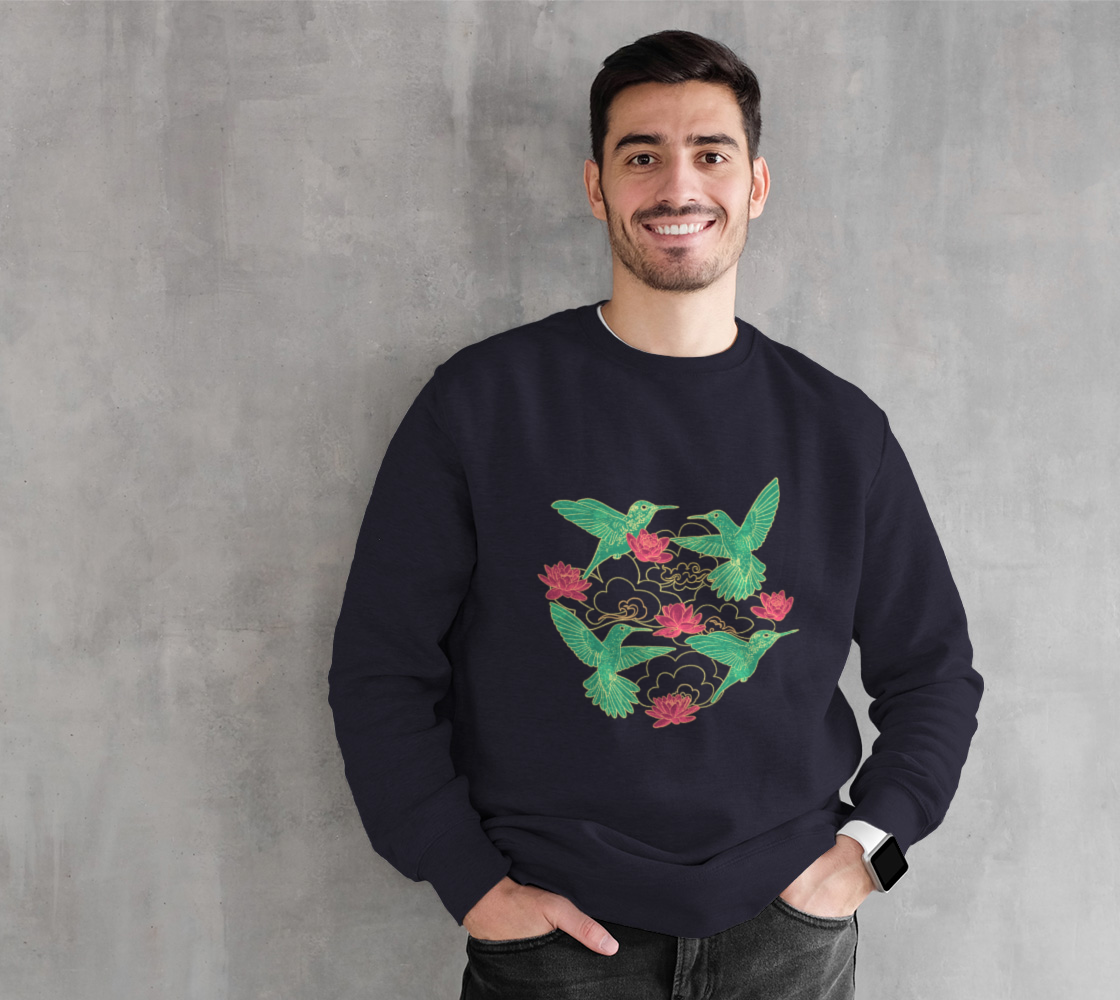 Hummingbirds Crewneck Sweatshirt  preview