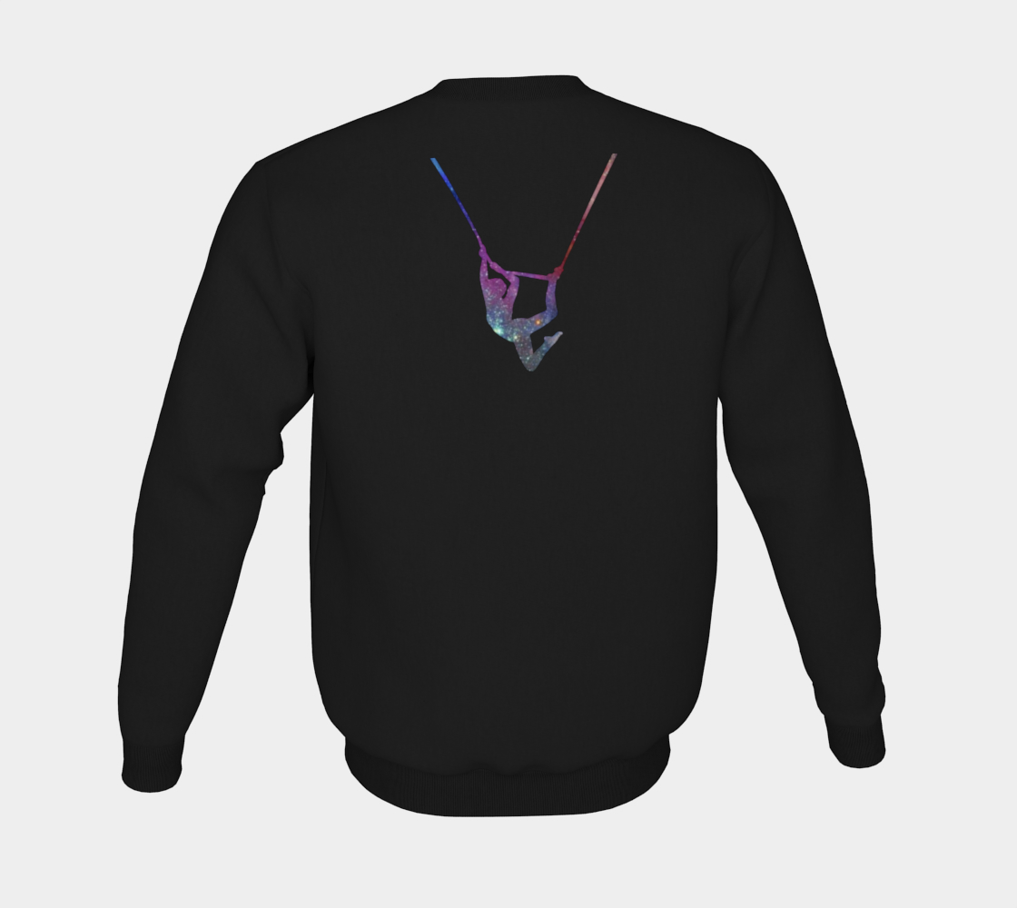 I Can Fly - What's Your Superpower? Aerial Stars Silks Sweatshirt preview #6