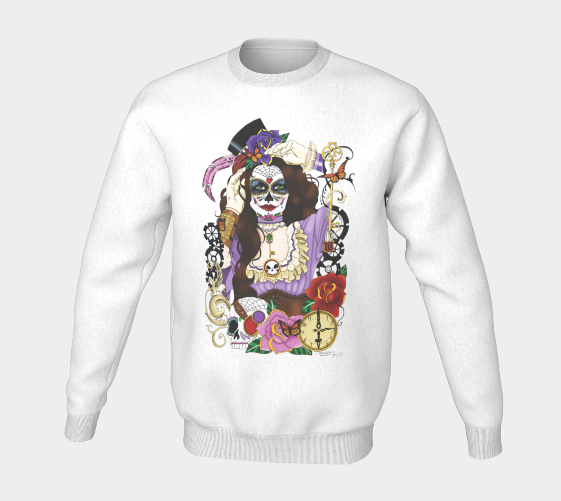 Steampunk Sugar Skull preview #5