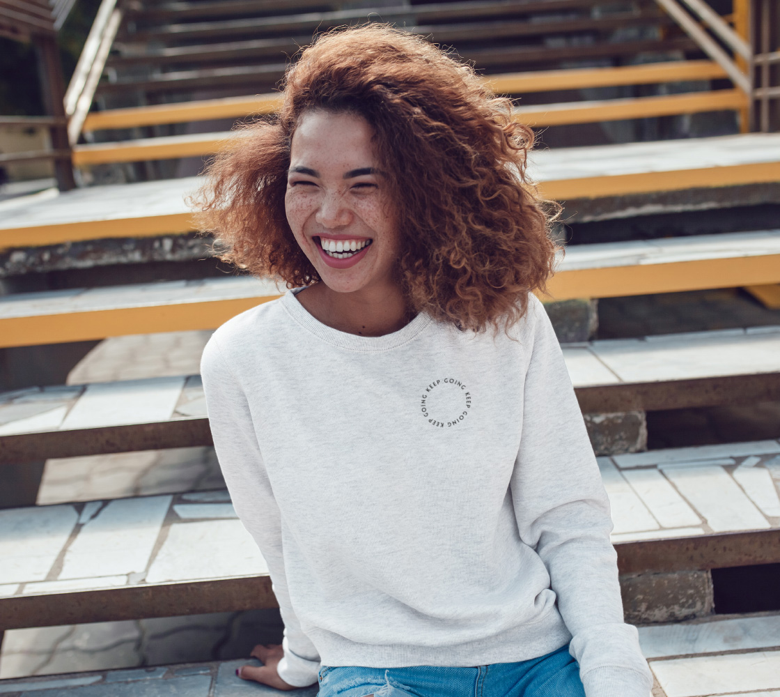 Aperçu de KEEP GOING sweatshirt #3