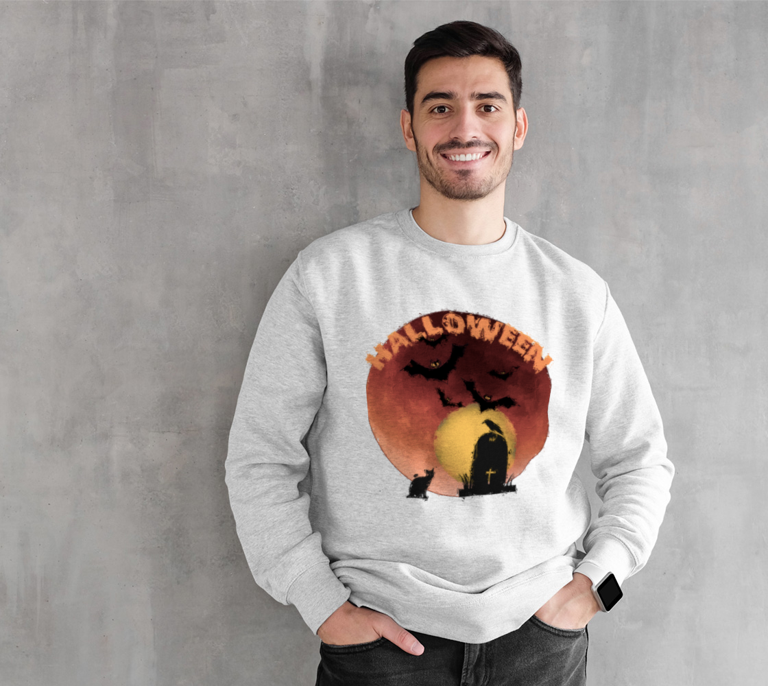 Aperçu de Black Cat Halloween Shirt, Cat Lovers Gift, Pumpkin Spice Shirt, Cat Halloween t-shirt, Funny Halloween T-Shirt, Black Cats & Pumpkins Shirt