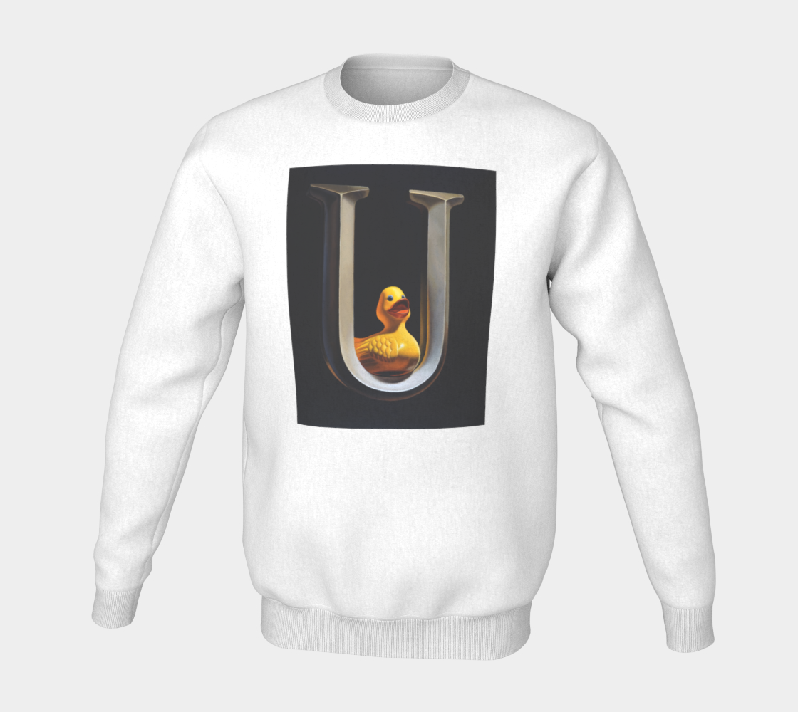 Duck U Crewneck Sweatshirt preview #5