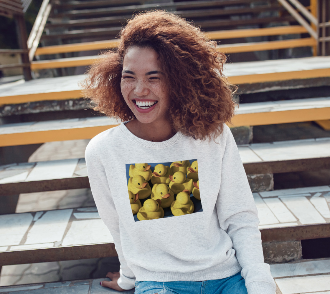 Clusterduck Crewneck Sweatshirt preview #3