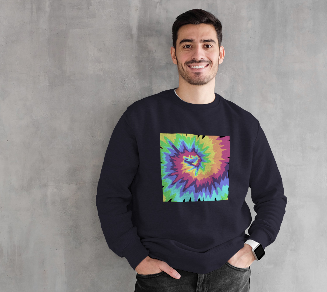 "Tye Dye Print" Sweatshirt preview