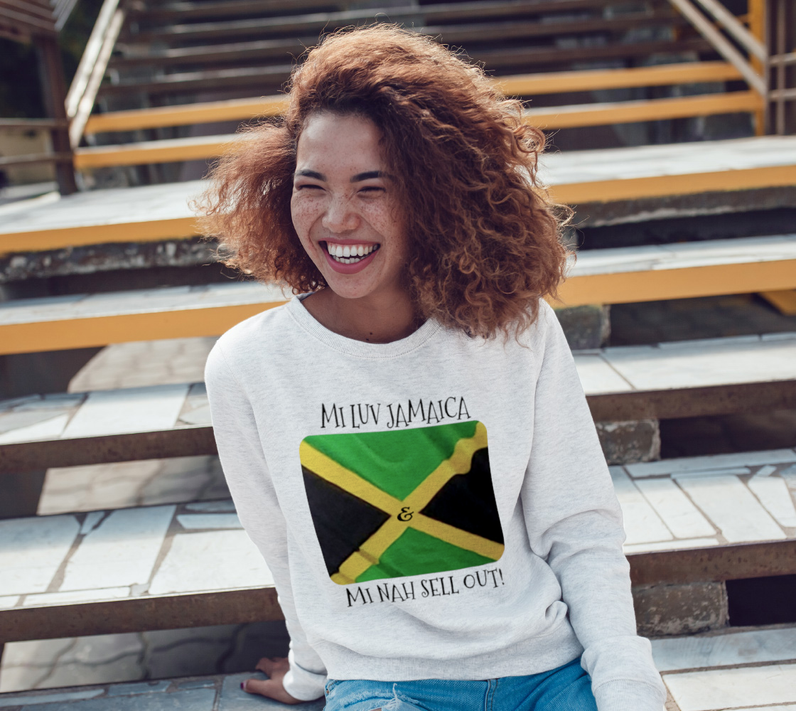 Love Jamaica crewneck sweatshirt  preview #3