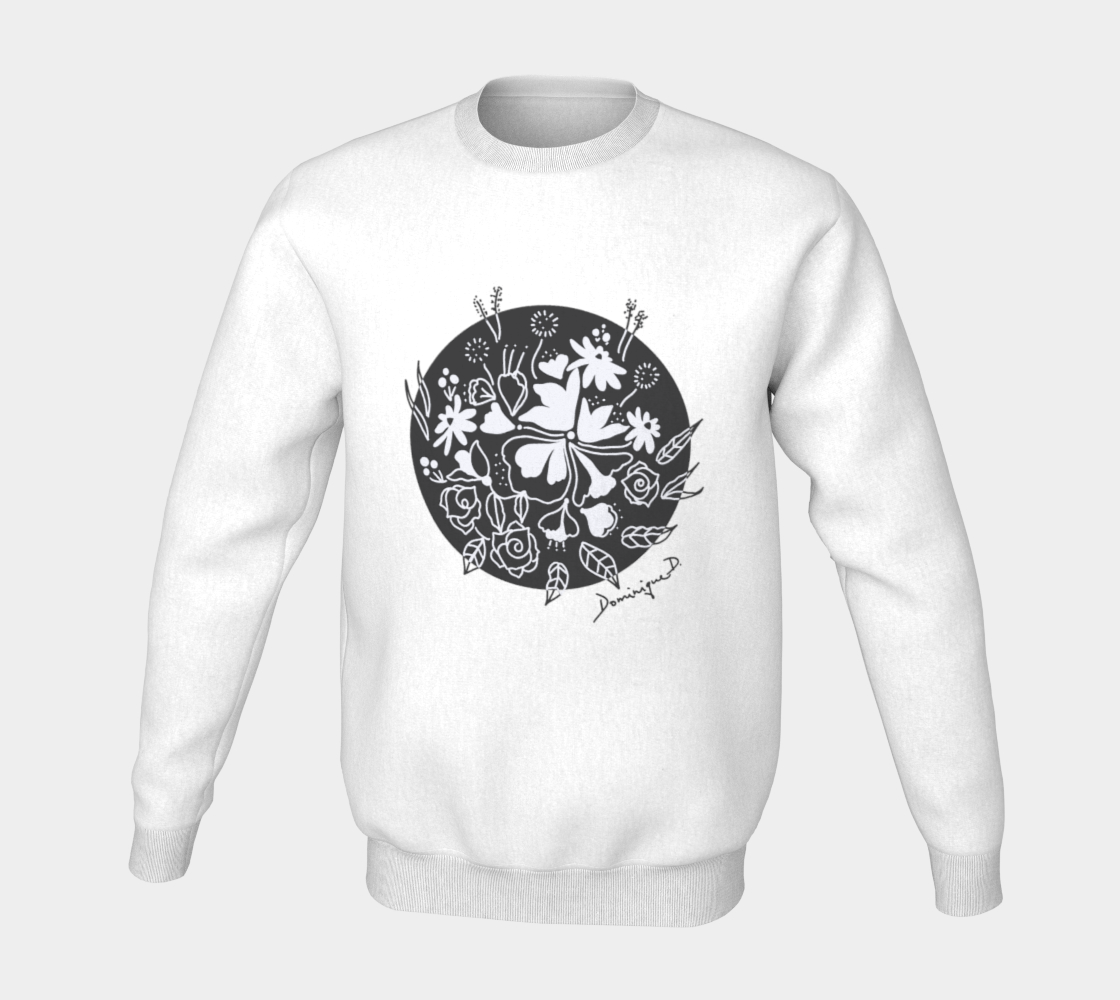 Coton ouaté, bouquet rond preview #5