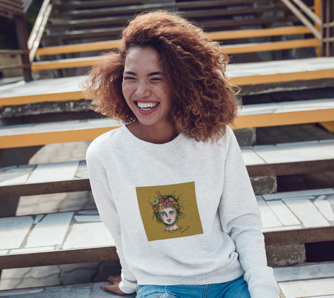 Coton ouaté Femme fleurs d’octobre preview #3