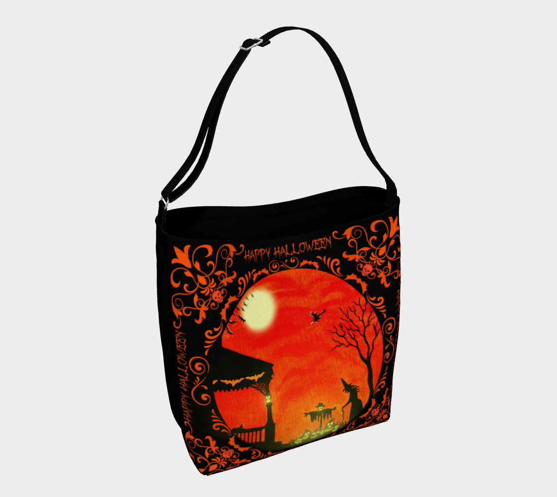 Halloween "Heading Home " tote bag preview