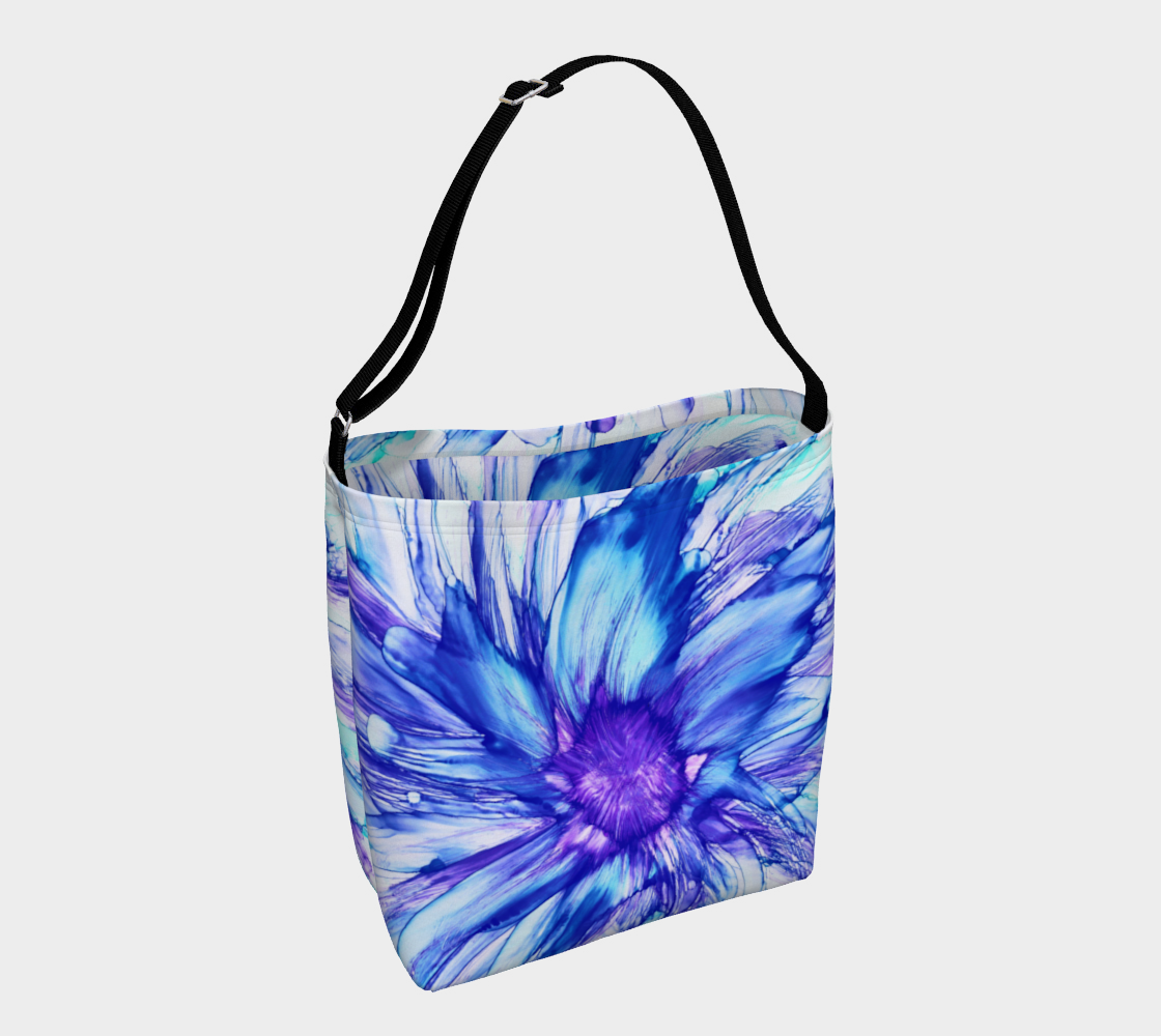 Abstract Blue Daisy preview