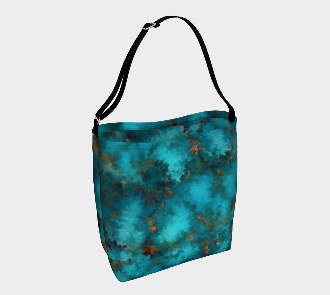 Royston Blue Copper Day Tote preview #1