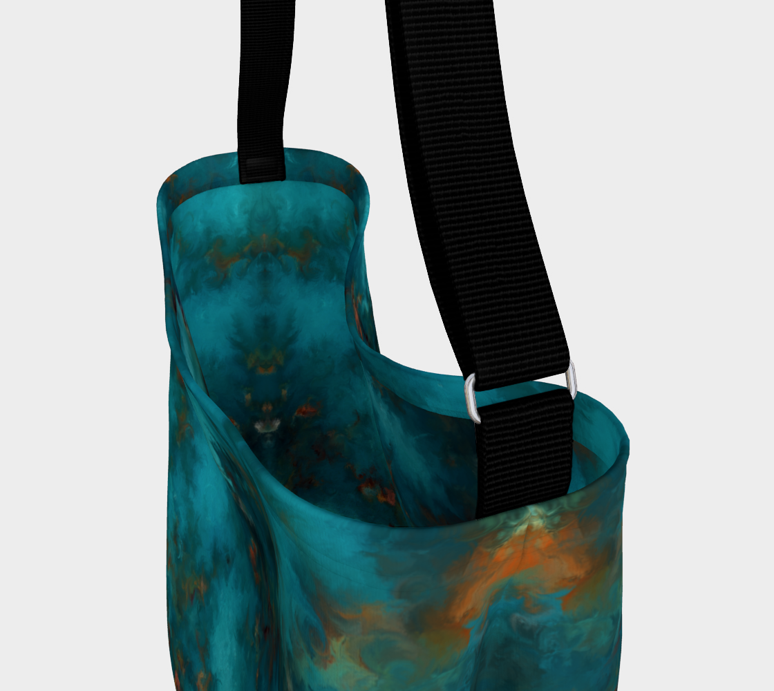 Royston Blue Copper Day Tote preview #3
